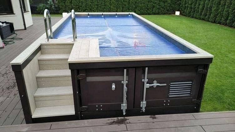 Conteneur piscine