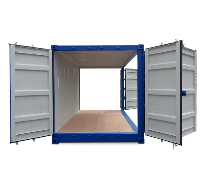 CONTAINER 20 PIEDS DOUBLE PORTE + PORTE LATÉRALE